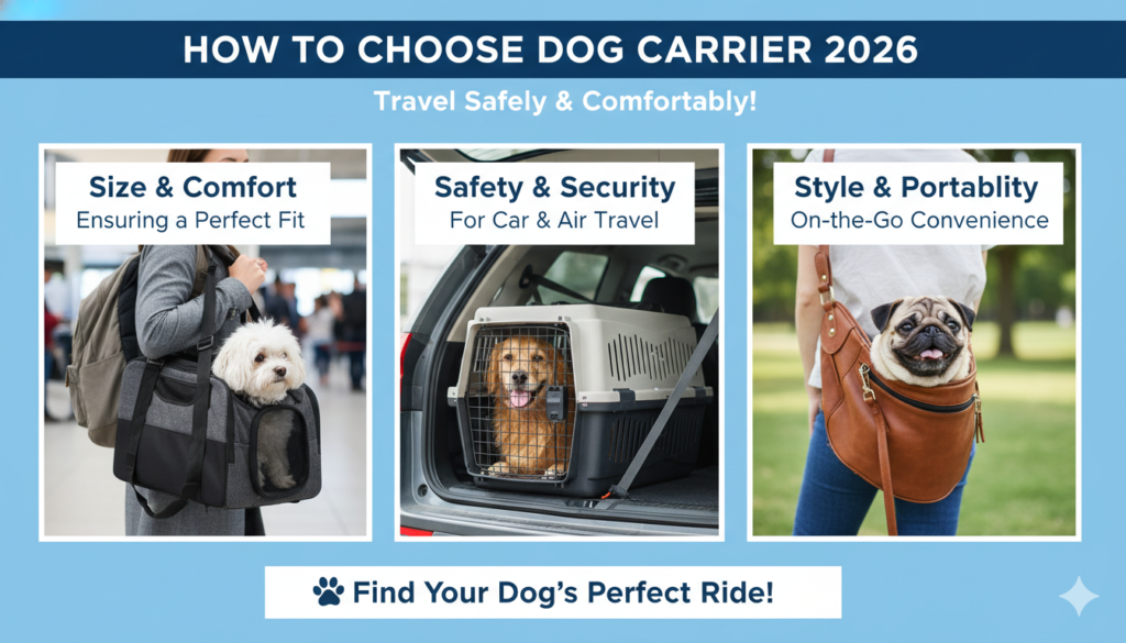How to choose the right dog carrier for airline travel and hiking