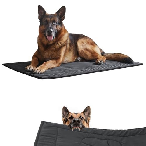 Couzssyhi Chew Proof Indestructible Dog Crate Pad